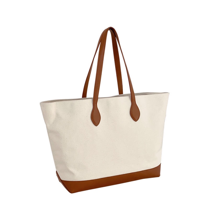 Túi tote Vải Bố Sức Chứa Lớn Mùa Hè Thông Thường