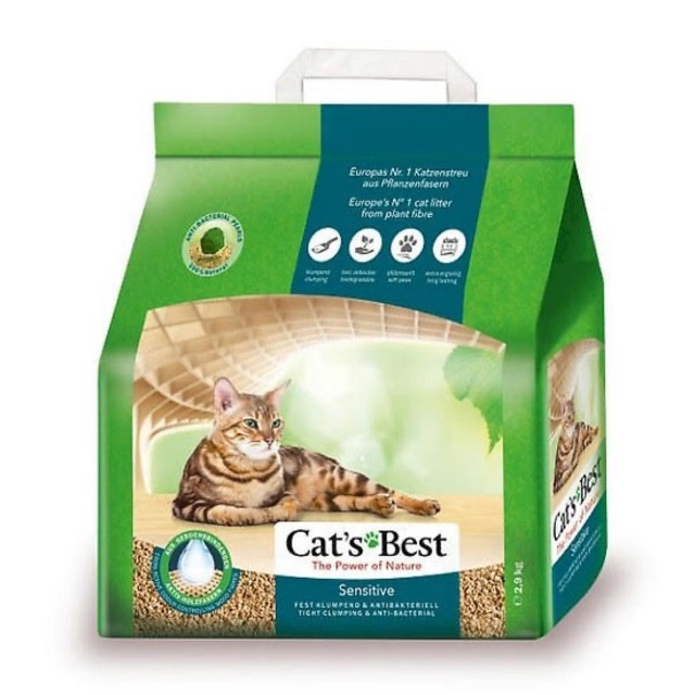 Cat’s best cát vệ sinh gỗ hữu cơ sensitive cho mèo 2.9kg