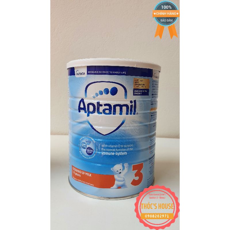 Sữa Aptamil nội địa Anh số 3 cho bé từ 1-2 tuổi