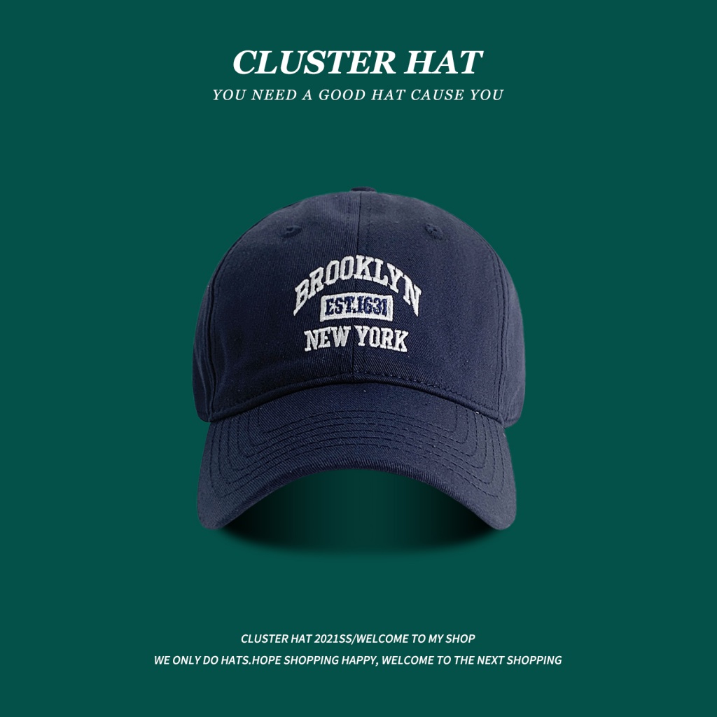 Mũ Lưỡi Trai Thêu Chữ Phong Cách Hàn Cá Tính Cho Nữ