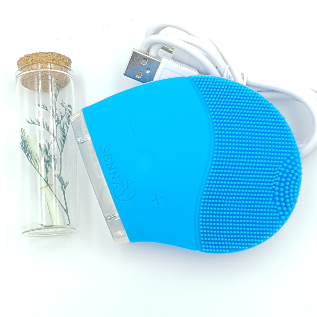 Máy rửa mặt SENNA MINI 2020, Silicon mềm phù hợp với mọi loại da