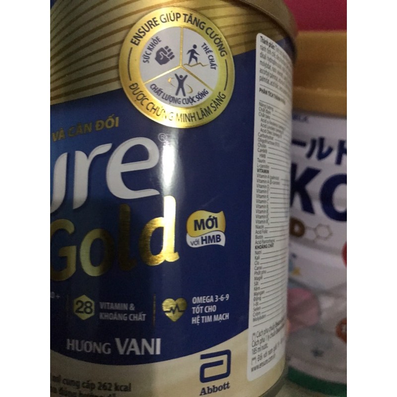 Sữa bột Ensure Gold Vani (HMB) 400g