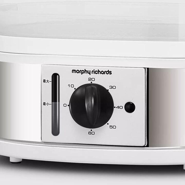 Nồi hấp thực phẩm 3 tầng Morphy Richards MR1148, công suất 750W, tự ngắt điện khi hết nước