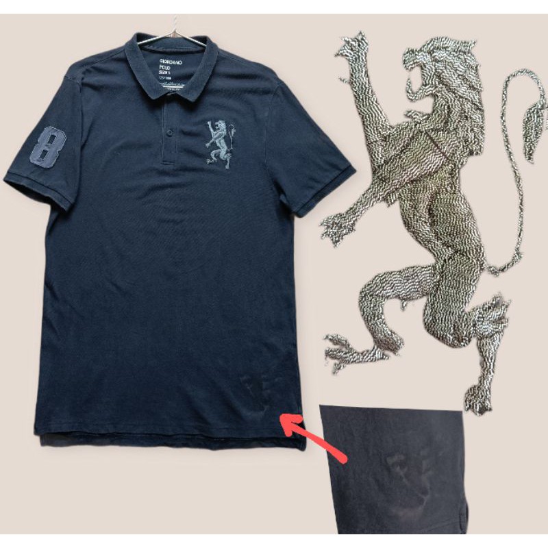 Polo "Raplauren" cooton Ngựa màu to