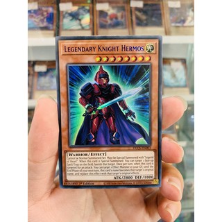 Thẻ Bài Lẻ YugiOh! Mã DLCS-EN003 - Legendary Knight Hermos - Ultra Rare (Blue) - 1st Edition