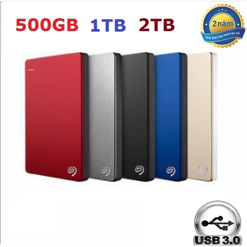 Ô cứng di động Seagate 500gb 1TB 2TB HDD box 1000Gb USB 3.0 Backup