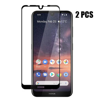 2 pcs Nokia 3.2 Tempered Glass Full Screen Protector Nokia 3.2 Screen Protector Nokia3.2 Tempered Glass
