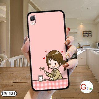 Ốp OPPO A35 lưng nhám viền dẻo
