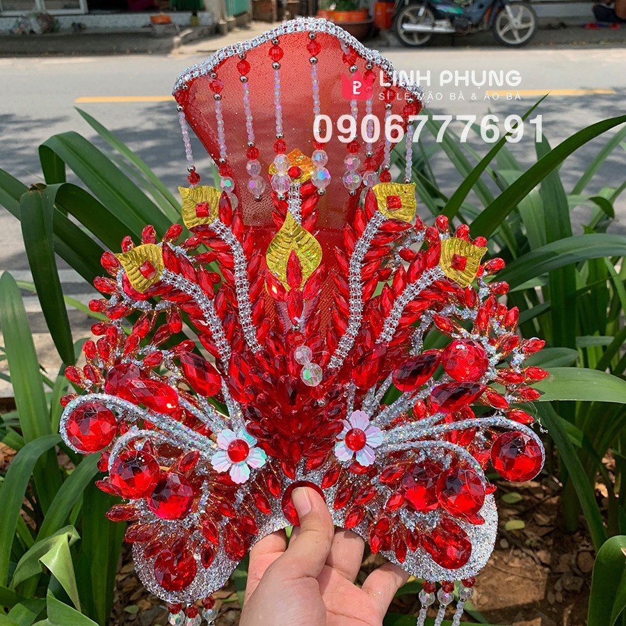 Combo Áo Mão cho tượng bà Chúa Xứ - tượng cao từ 30cm - 60 cm