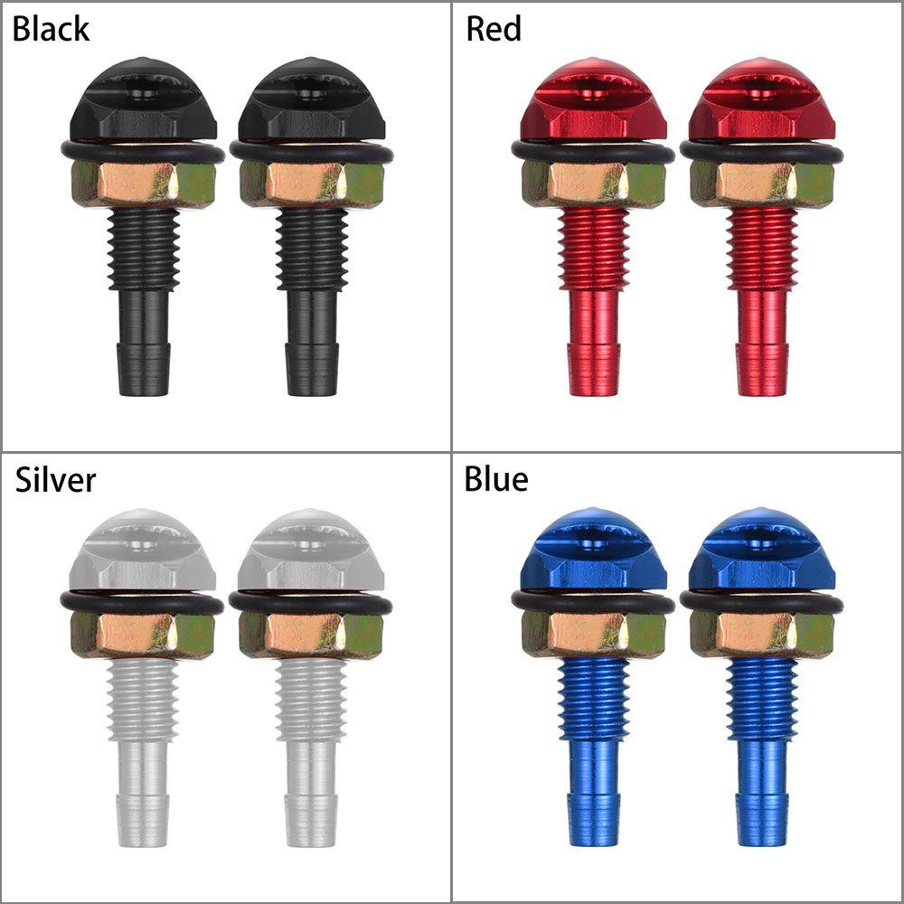 Set 2 Vòi Phun Nước Rửa Kính Chắn Gió Phía Trước Cho Xe Hơi