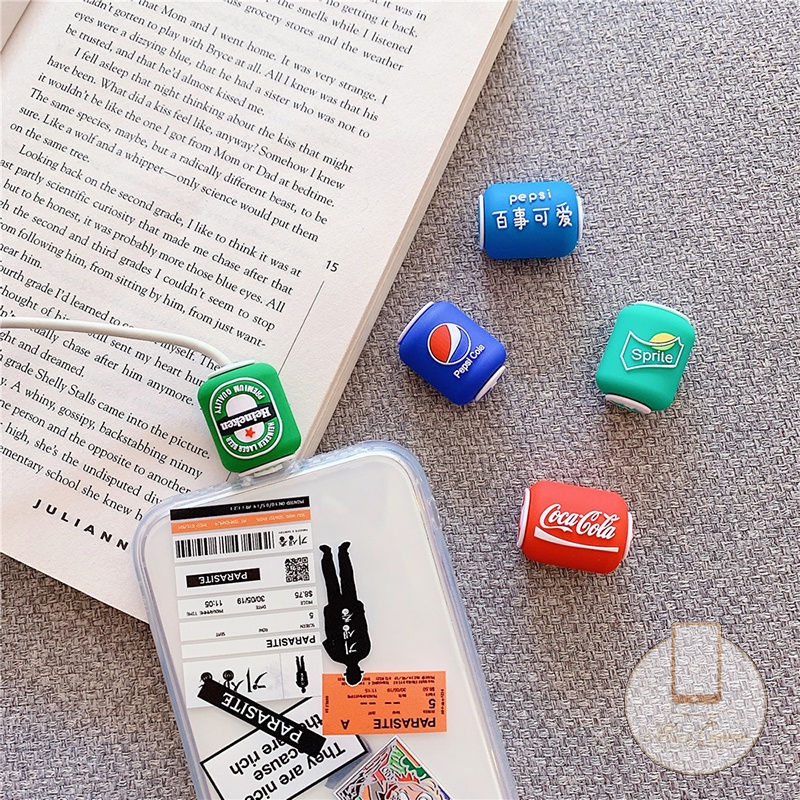 Phụ kiện bảo vệ đầu dây cáp hình dáng tùy chọn dễ thương