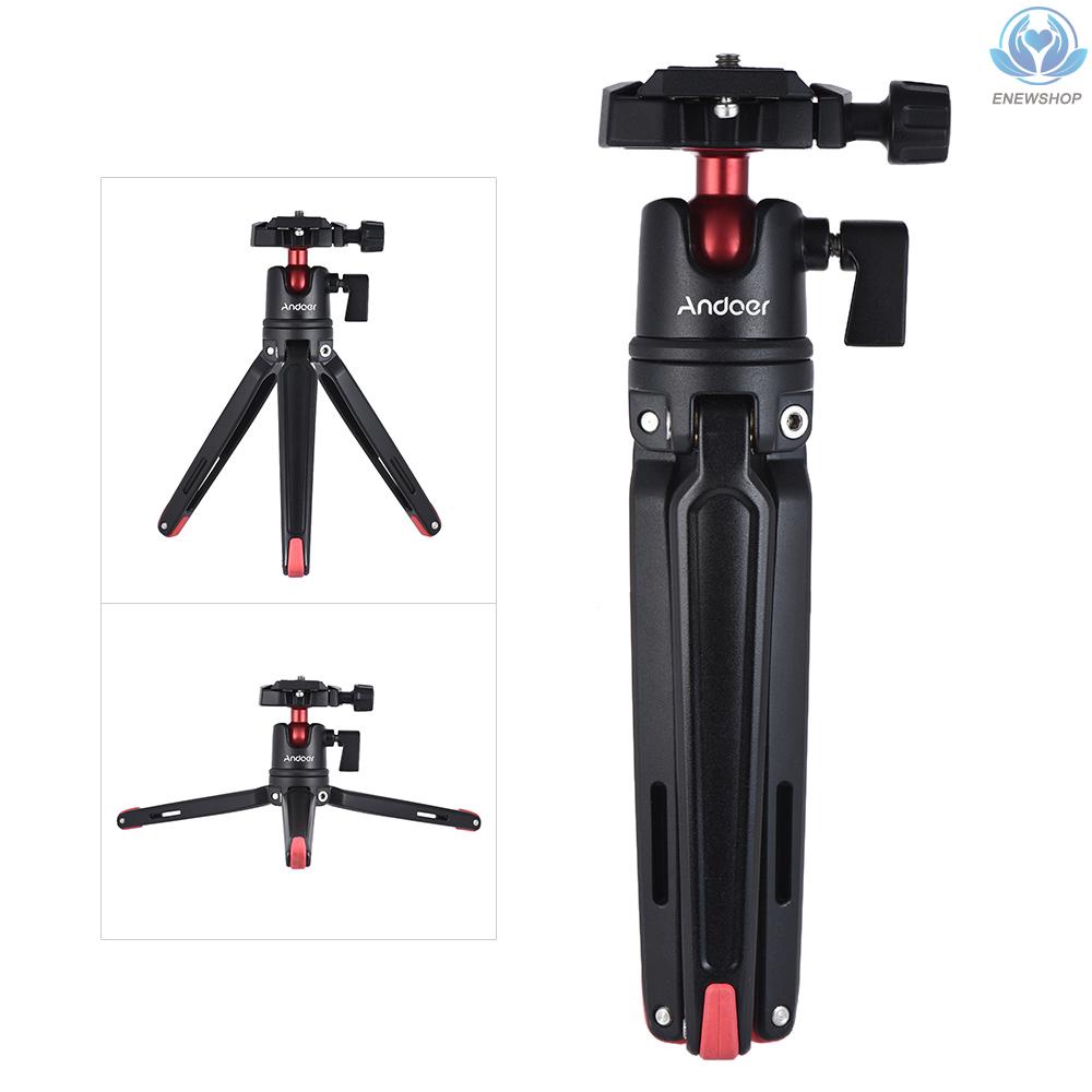 Giá Đỡ Ba Chân Andoer Mini Cầm Tay Để Bàn Cho Canon Nikon Sony Dslr Iphone X 8 7 Plus 7s 6s Samsung Huawei Honor 9 For Gopro 5