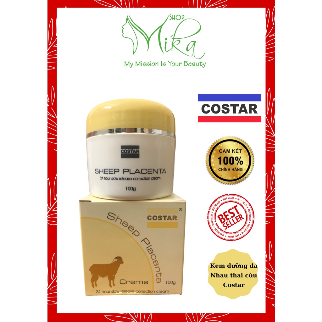 Kem Nhau thai cừu Sheep Placenta Cream COSTAR 100g