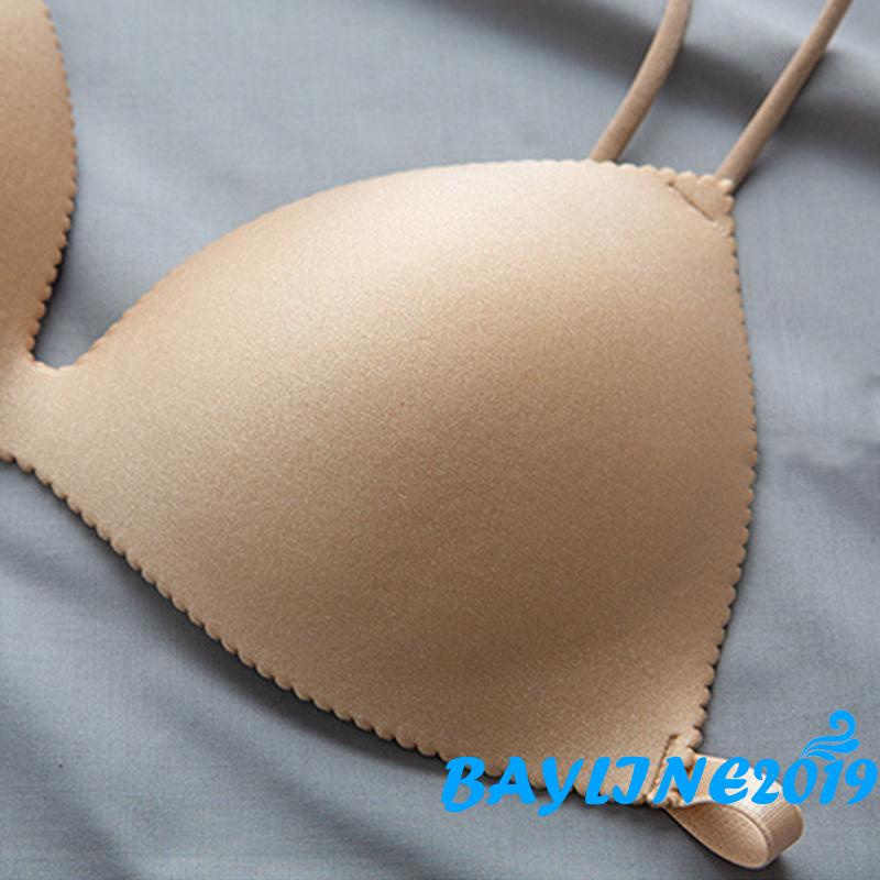 Áo ngực cổ chữ V có đệm lót màu sắc hợp mốt thời trang quyến rũ