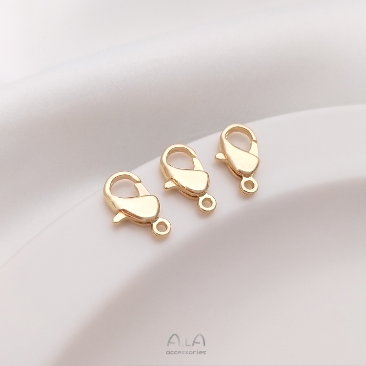 Khóa Cài Màu Vàng 14K 912 Nhập Khẩu Hàn Quốc Dùng Làm Vòng Tay DIY