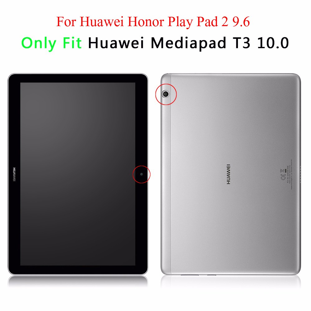 Bao da tích hợp giá đỡ thông minh kiểu dáng trang nhã cho Huawei T3 10 (9.6 inch) AGS-W09 AGS-L09 AGS-L03 | BigBuy360 - bigbuy360.vn