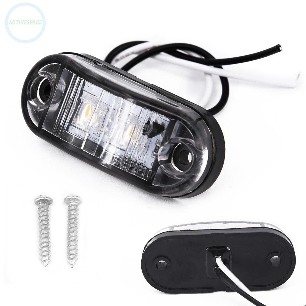 Đèn LED chỉ báo bên hông màu trắng thiết thực cho tàu thuyền xe hơi SUV xe buýt