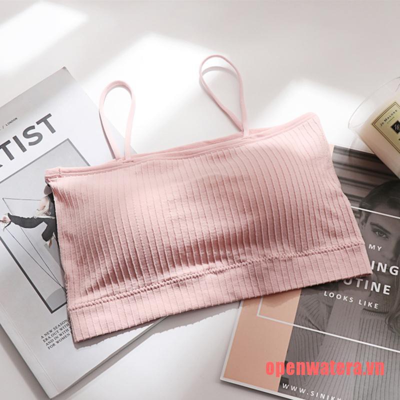 Áo ống 2 dây dáng ôm có mút ngực tiện dụng quyến rũ cho nữ | BigBuy360 - bigbuy360.vn