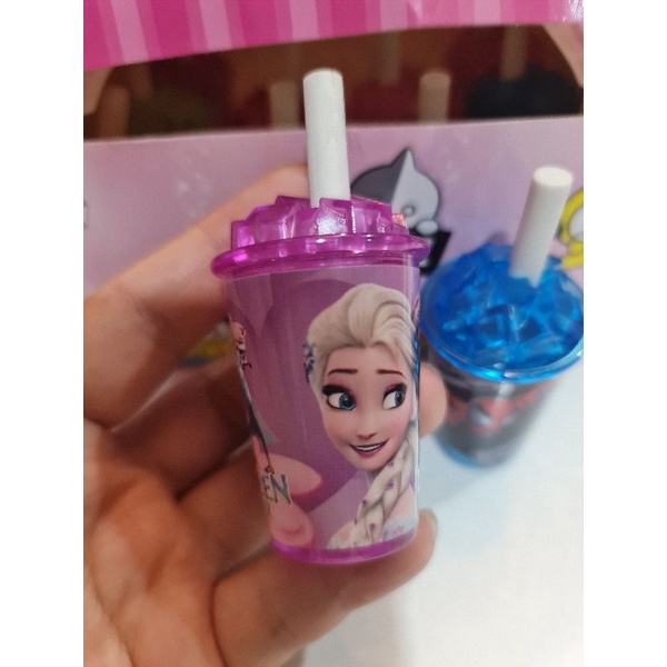 Chuốt chì và gôm hình lon nước ngọt- giao mẫu ngẫu nhiên ah