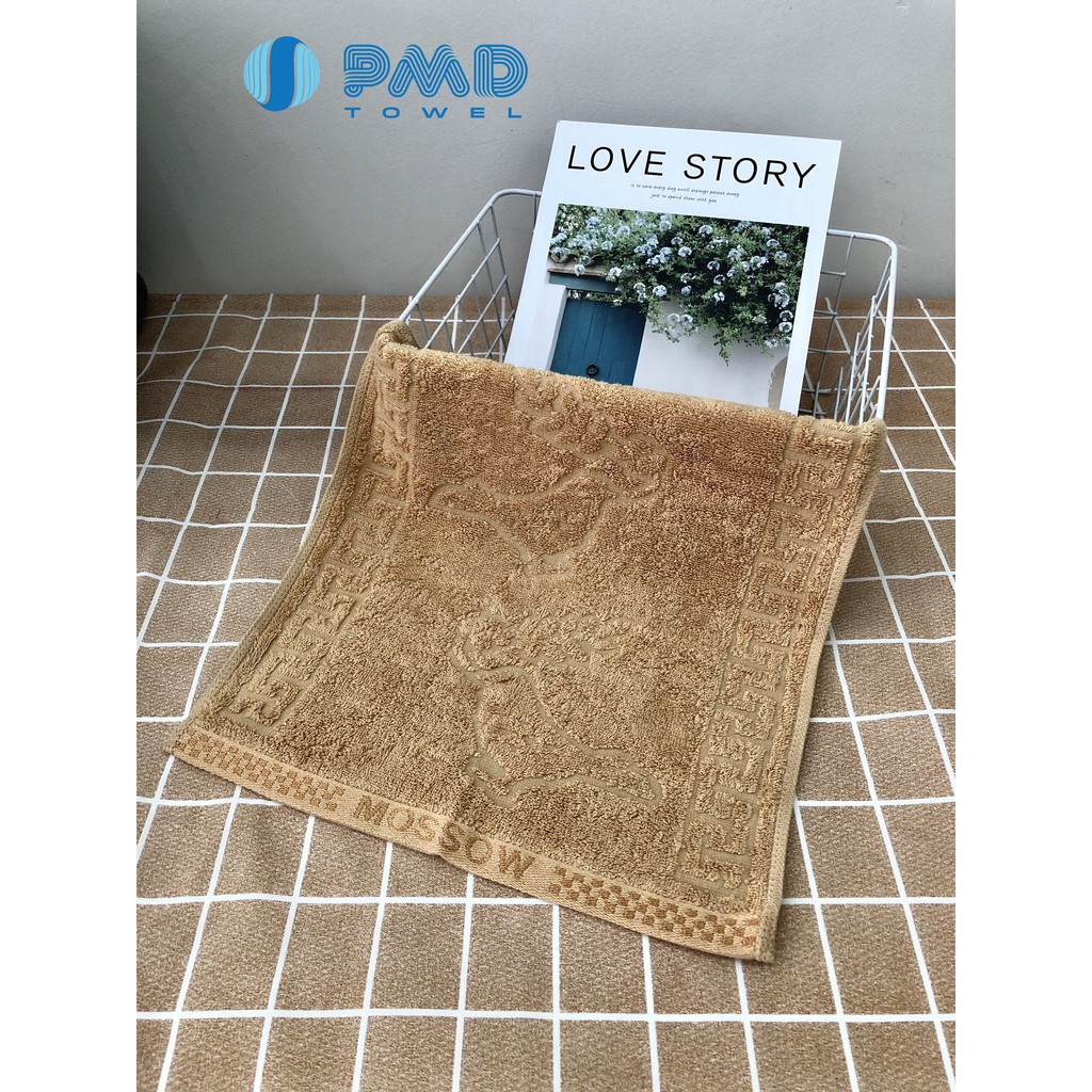 Khăn mặt cao cấp cotton 100% sợi mềm êm thấm nước tốt nhanh khô không phai màu sổ lông kháng khuẩn tốt
