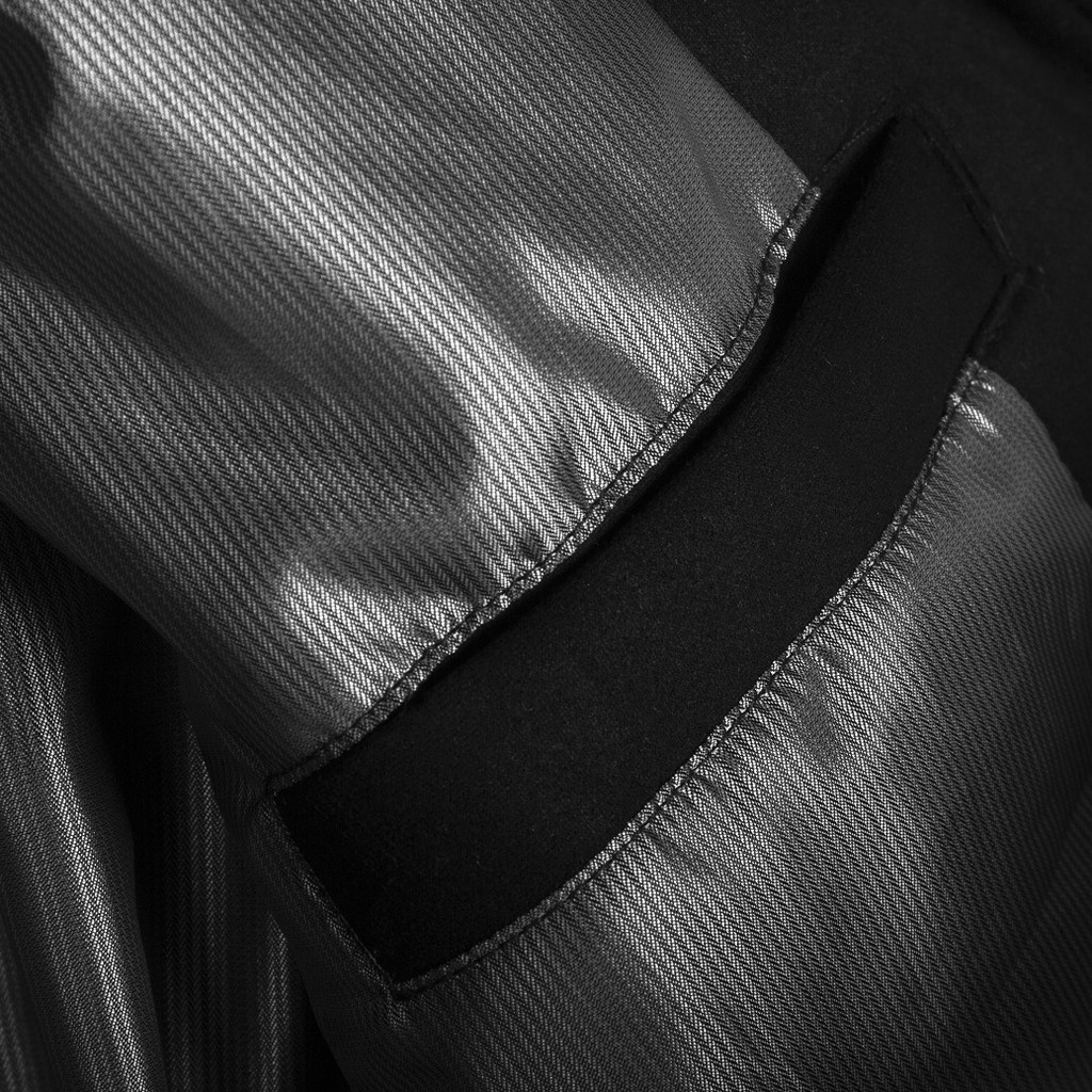 Bomber Galvin da lộn có túi khóa kéo áo khoác chất dạ AKGV13 - Leo Vatino | BigBuy360 - bigbuy360.vn