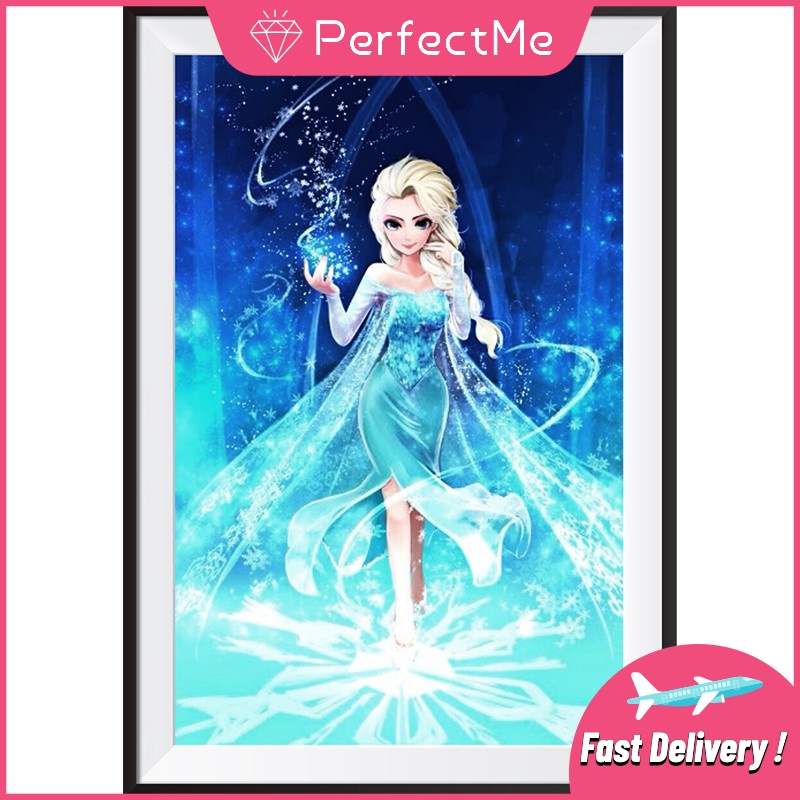 Bộ tranh đính đá 5D tự làm 30X40cm trang trí nhà cửa