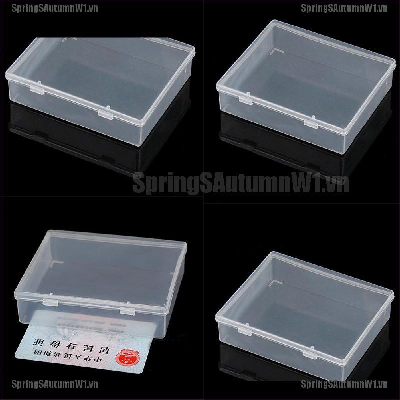 (Hàng Mới Về) Hộp Nhựa Trong Suốt Đựng Phụ Kiện Ốc Vít Tiện Dụng