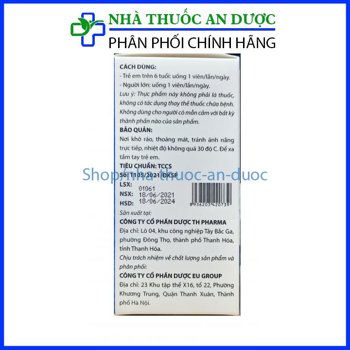 Viên uống Fe-Gold Extra TN bổ sung sắt và acid folic cho cơ thể, tạo máu, Bồi bổ sức khỏe – Hộp 80 viên