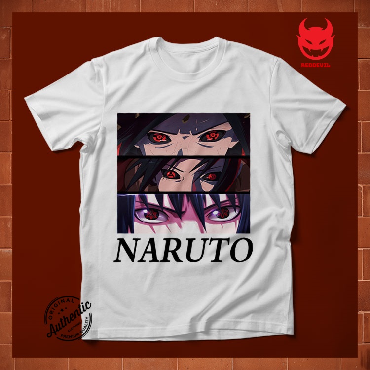 quảng cáo Áo Thun Nam N.A.R.U.T.O_11 RedDevil mẫu mới 2021 hấm hút mồ hôi hình in sắc nét không xù lông