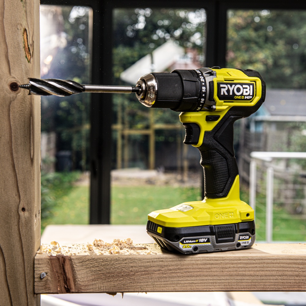 Thân Máy khoan ryobi 18v hp rdd18c - 95% - BH 3 THÁNG