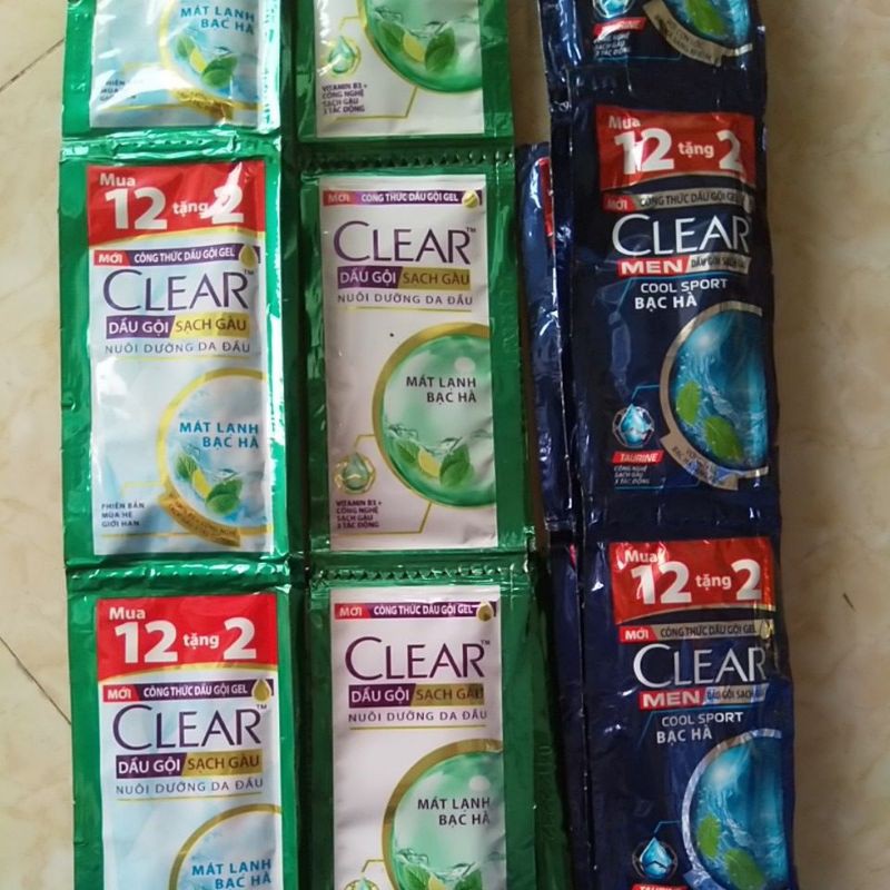 Dây dầu gội Clear