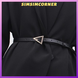 ĐAI NỊT VÁY ÁO TAM GIÁC NHỎ - Thắt lưng váy áo blazer mặt tam giác vàng siêu xinh simsimvintage