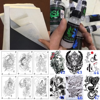 Trọn bộ scan in hình xăm