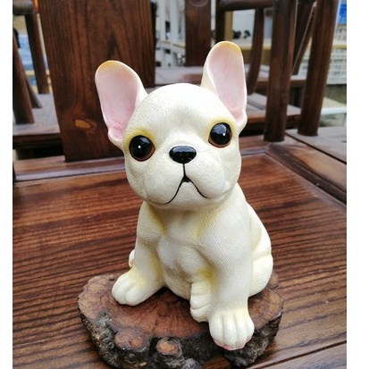Chú Chó Bull Pháp Nhỏ Xinh Trang Trí