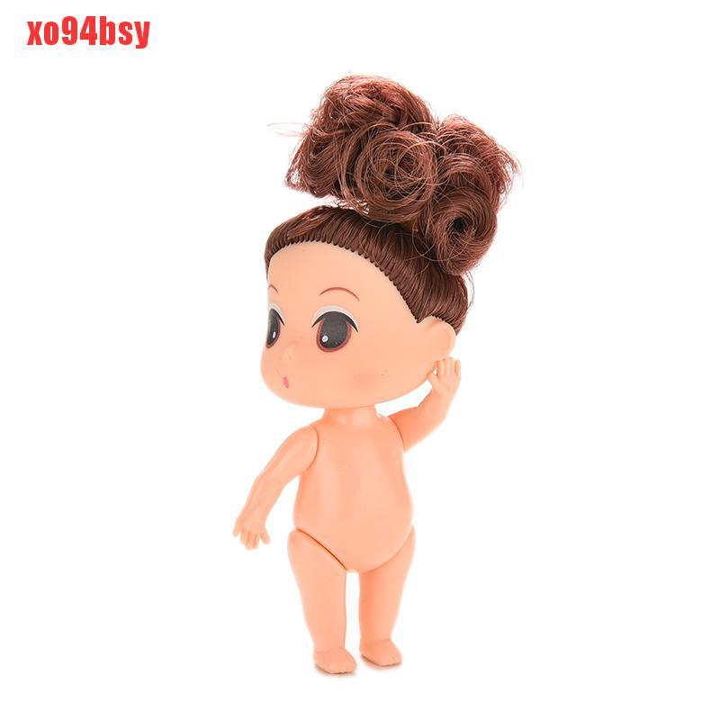 Búi Tóc Giả Mini 9cm Dành Cho Búp Bê