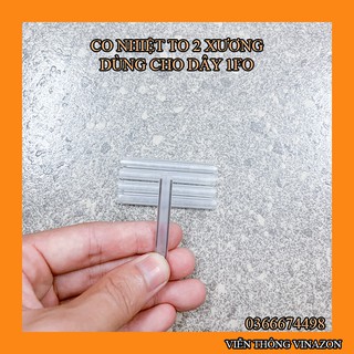 Ống co nhiệt to kim đôi - ống nung dùng cho các mối hàn cáp quang Túi 50 chiếc