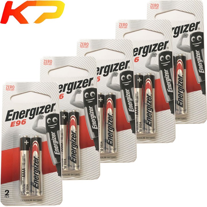 10 vỉ pin Energizer AAAA, pin bút trình chiếu 4A