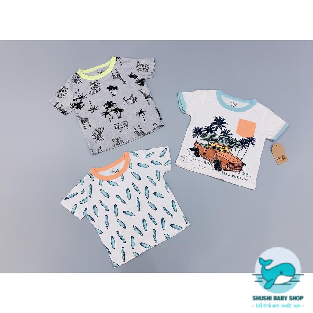 [Có sẵn] [FreeShip] [Ảnh thật] Áo Thun Jumping Bean + Chick pea Bé Trai TQXK Dư Xịn