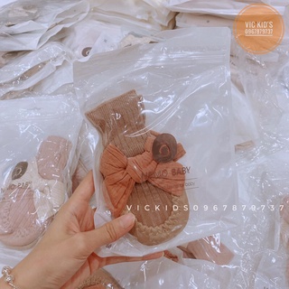 Giầy tất chống trơn siêu xinh cho bé ( hình thật )