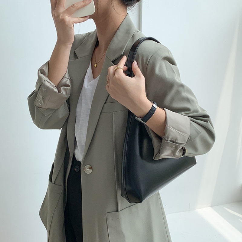 Túi xách nữ kẹp nách, đeo vai dáng công sở, da cao cấp, thời trang - Lynha Studio