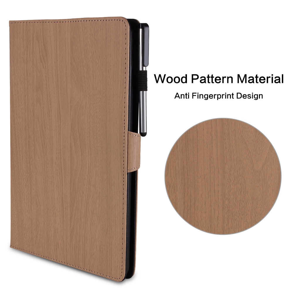 New 2019 ipad air mini 1 2 3 4 5 7 8 10.2 pro 9.7 10.5 10.9 inch 7th 8th generation Smart Cover Sleeve Wood pattern Magnetic Leather case