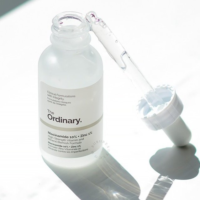 Tinh chất The Ordinary Niacinamide 10% + Zinc 1% sáng da, giảm thâm, thu nhỏ lỗ chân lông - Amora Skinlab