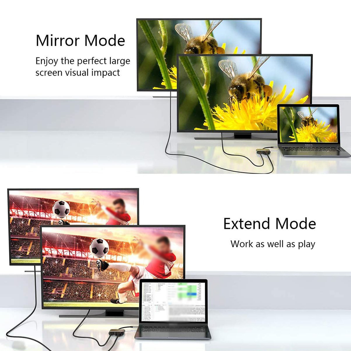 Cáp Chuyển Đổi Usb C Sang Hdmi 1080p Cho Điện Thoại / Máy Chiếu | BigBuy360 - bigbuy360.vn