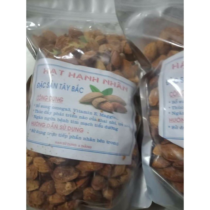 Hạt Hạnh Nhân Rừng TÂY BẮC Gói 500G