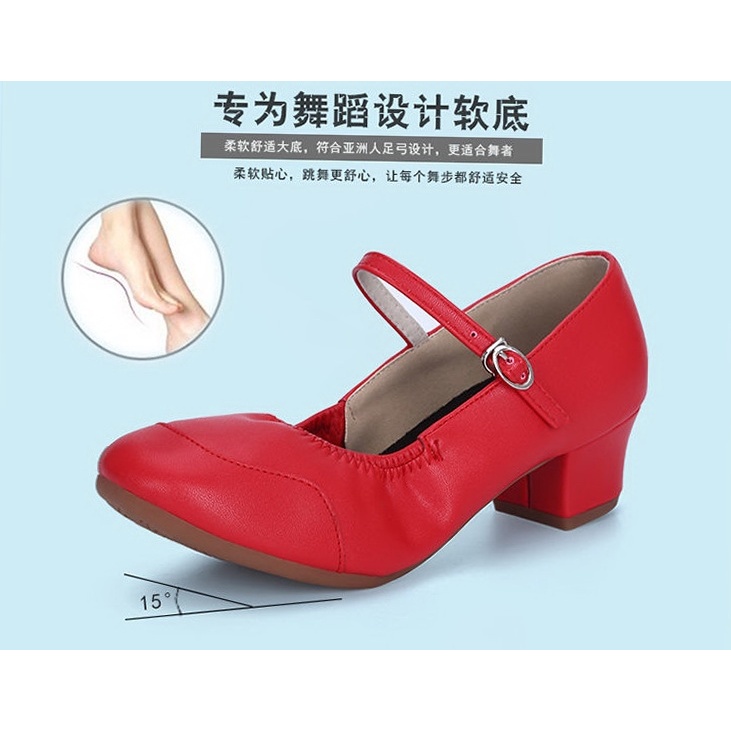 Giày Khiêu Vũ Cao Gót Đế Mềm Thời Trang Dành Cho Nữ