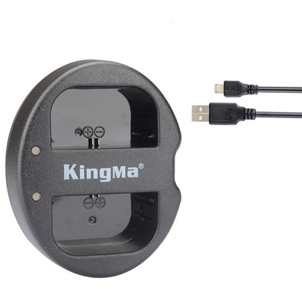 Combo 2 pin + 1 sạc KingMa LP-E6N