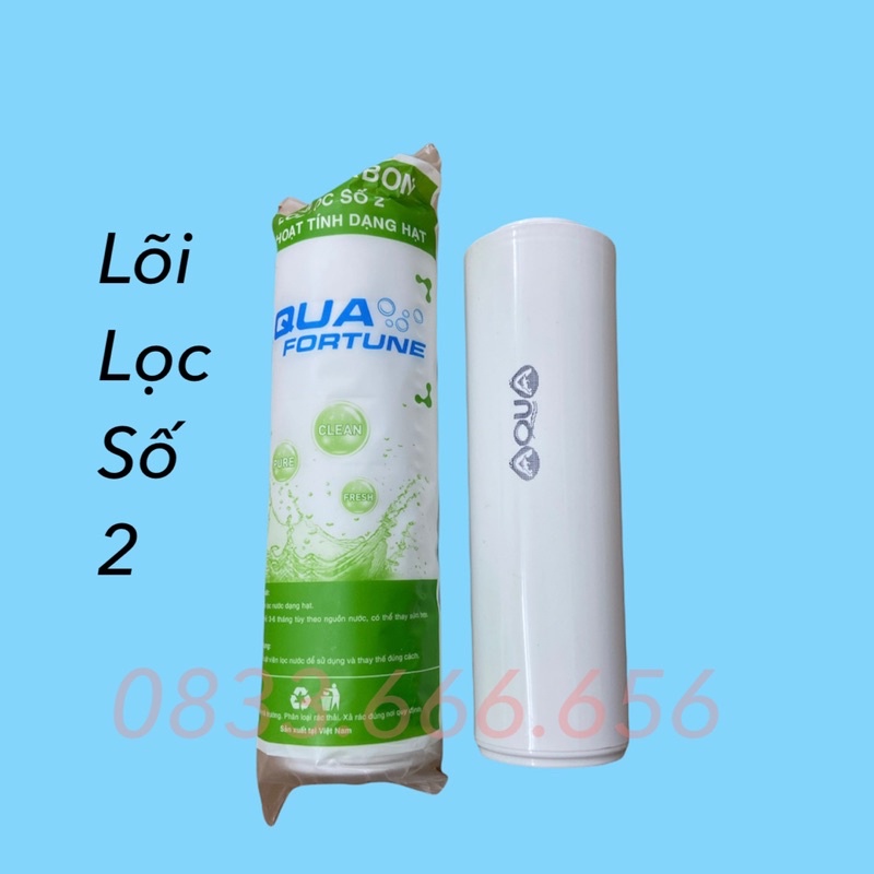 Bộ 3 lõi lọc nước AQUA chính hãng (dùng cho mọi loại máy RO) Bộ lõi lọc nước 1-2-3 Aqua