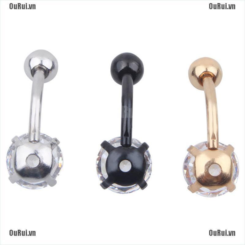 Khuyên Rốn Đính Đá Cao Cấp Hợp Thời Trang