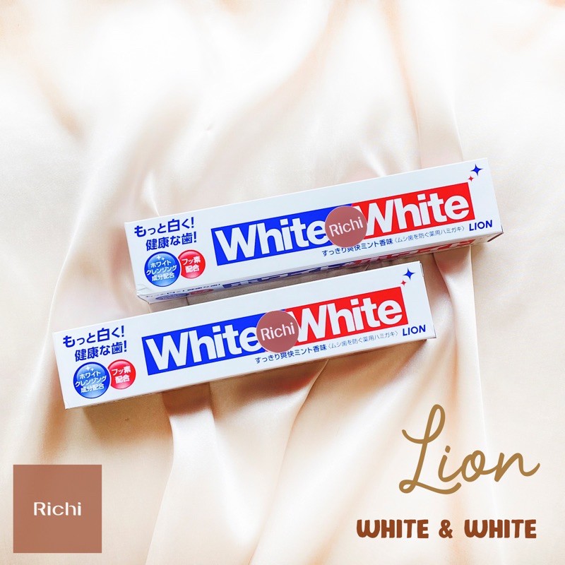 Kem đánh răng white white