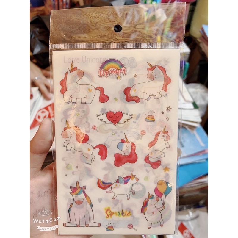 SET STICKER HÌNH DÁN CUTE